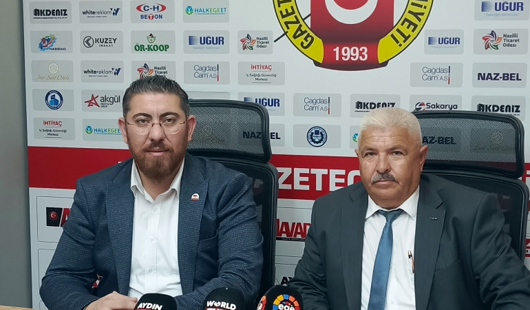 Nazilli marangoz odasında Ali Çetinkaya yeniden adaylığını açıkladı