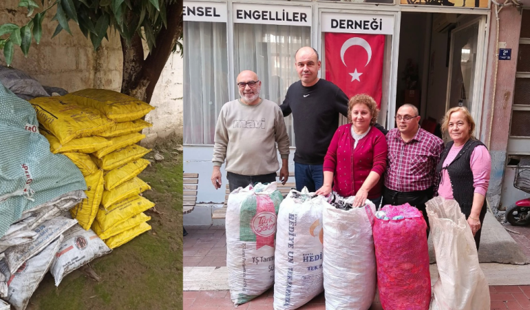 Bedensel Engelliler derneğinden teşekkür mesajı
