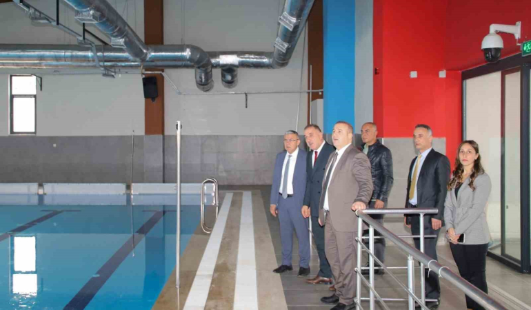 Köşk Yüzme Havuzu’nda İnceleme Ziyareti