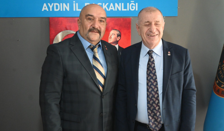 Özdağ Turan devleti teşkilatları Aydın il başkanlığına ziyaret etti