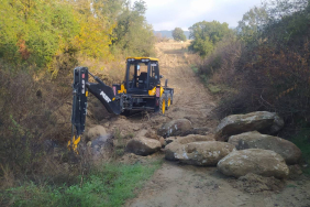 Bozdoğan’da zeytin yollarına büyük dokunuş 1